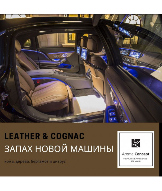Leather & Cognac - Аромат Шкіра і Коньяк - Запах нової